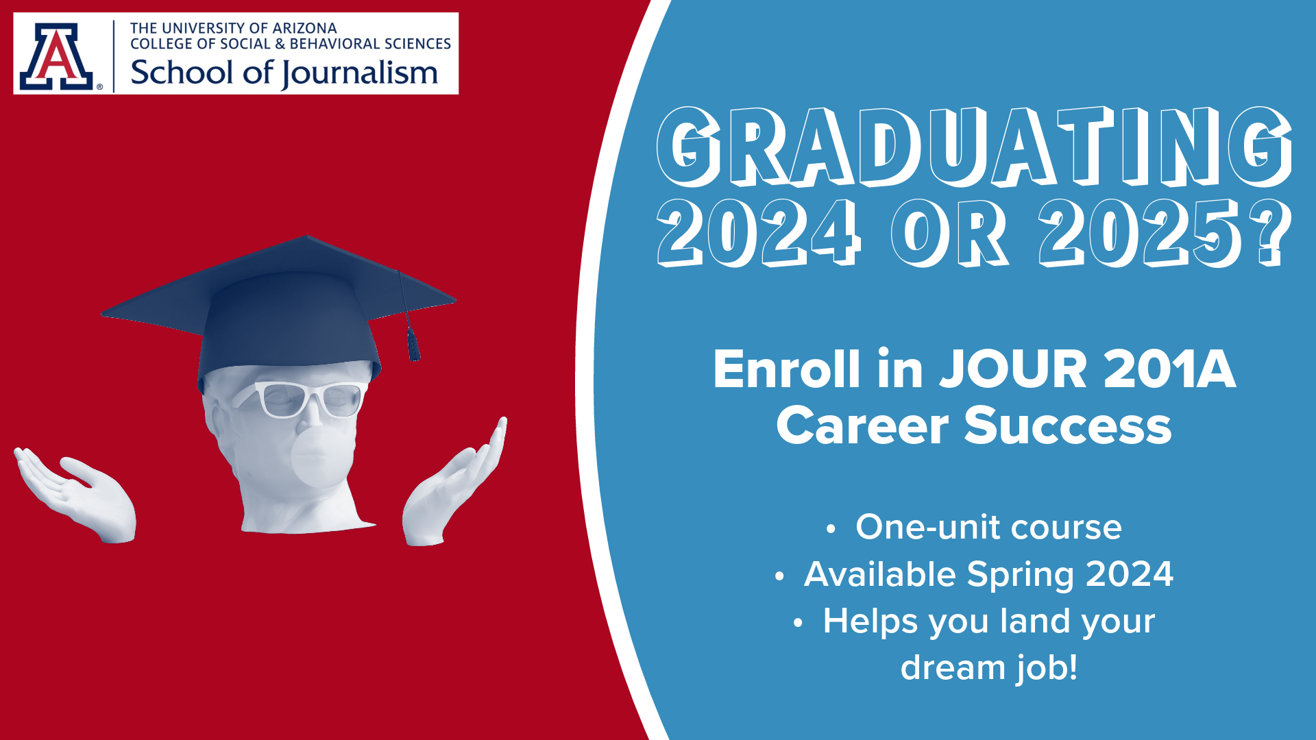Enrollment for JOUR 201A is open for spring 