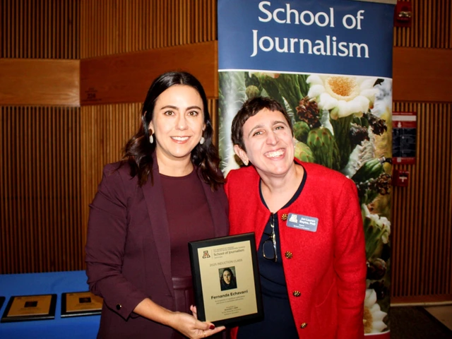 Inductee holds Hall of Fame plaque
