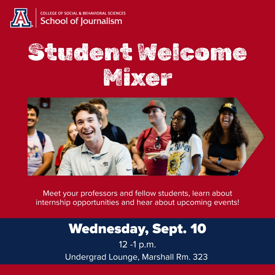 Welcome mixer flyer 