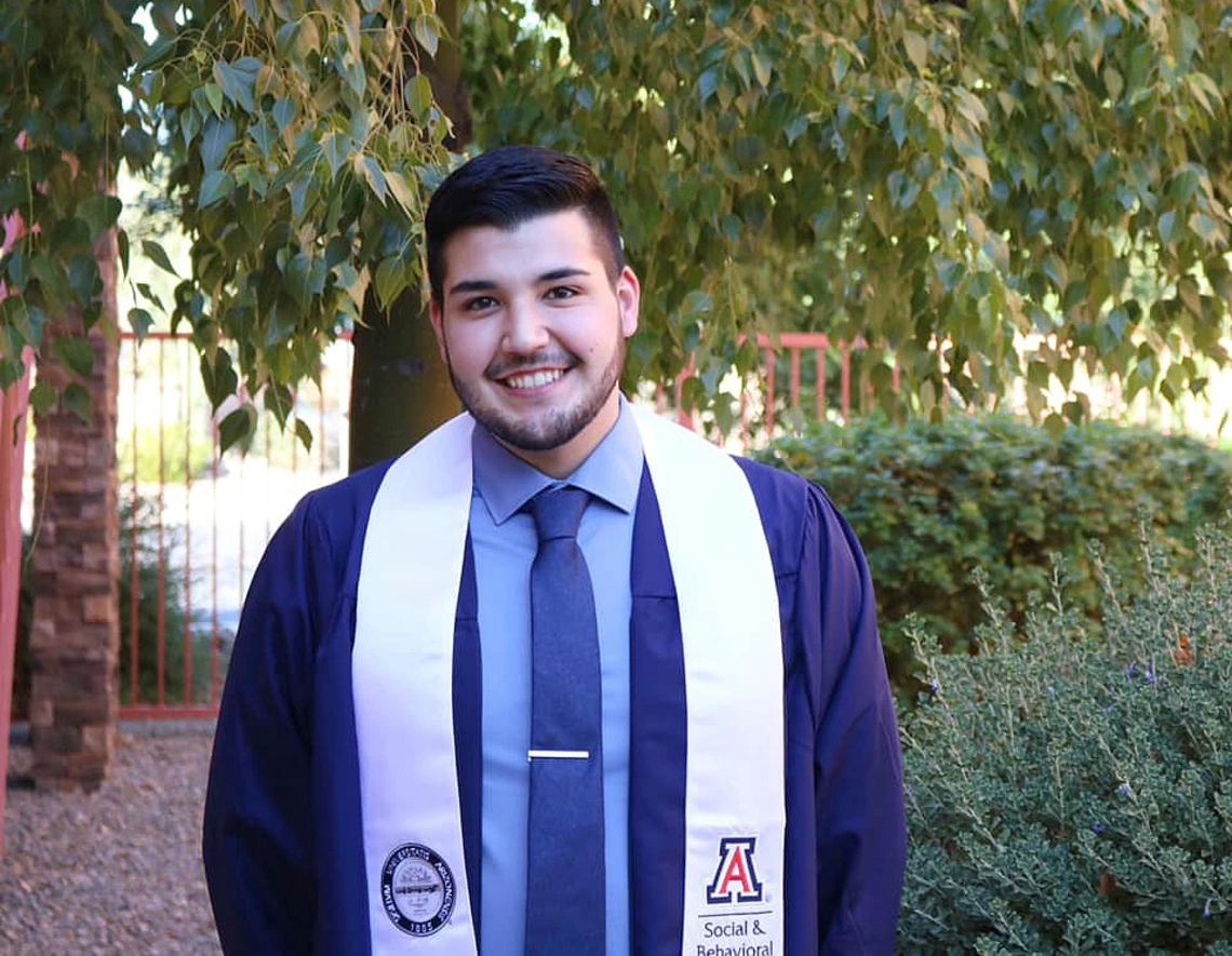 B.A. grad Jesse Tellez