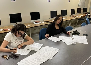 Judges Ellie Wolfe and Alisa Reznick