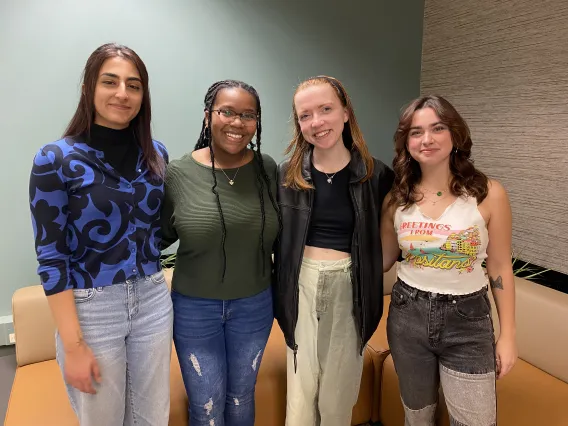 Jamieson-Metcalf Scholars pose for group photo