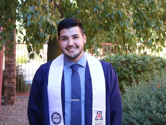 B.A. grad Jesse Tellez