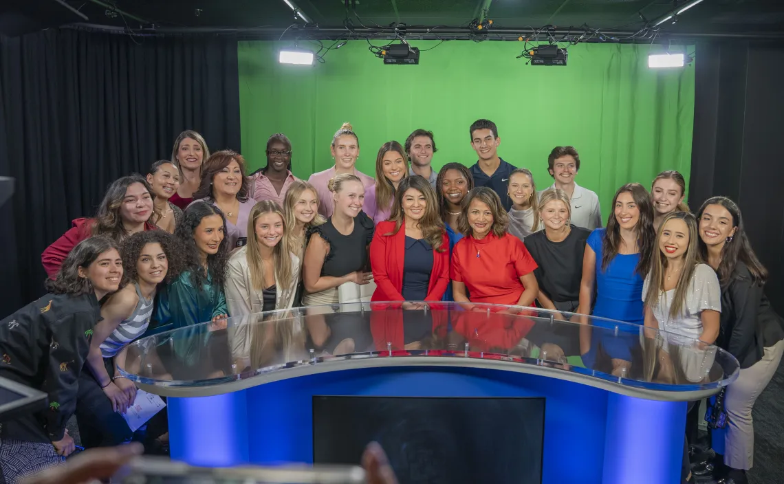 School of Journalism studio