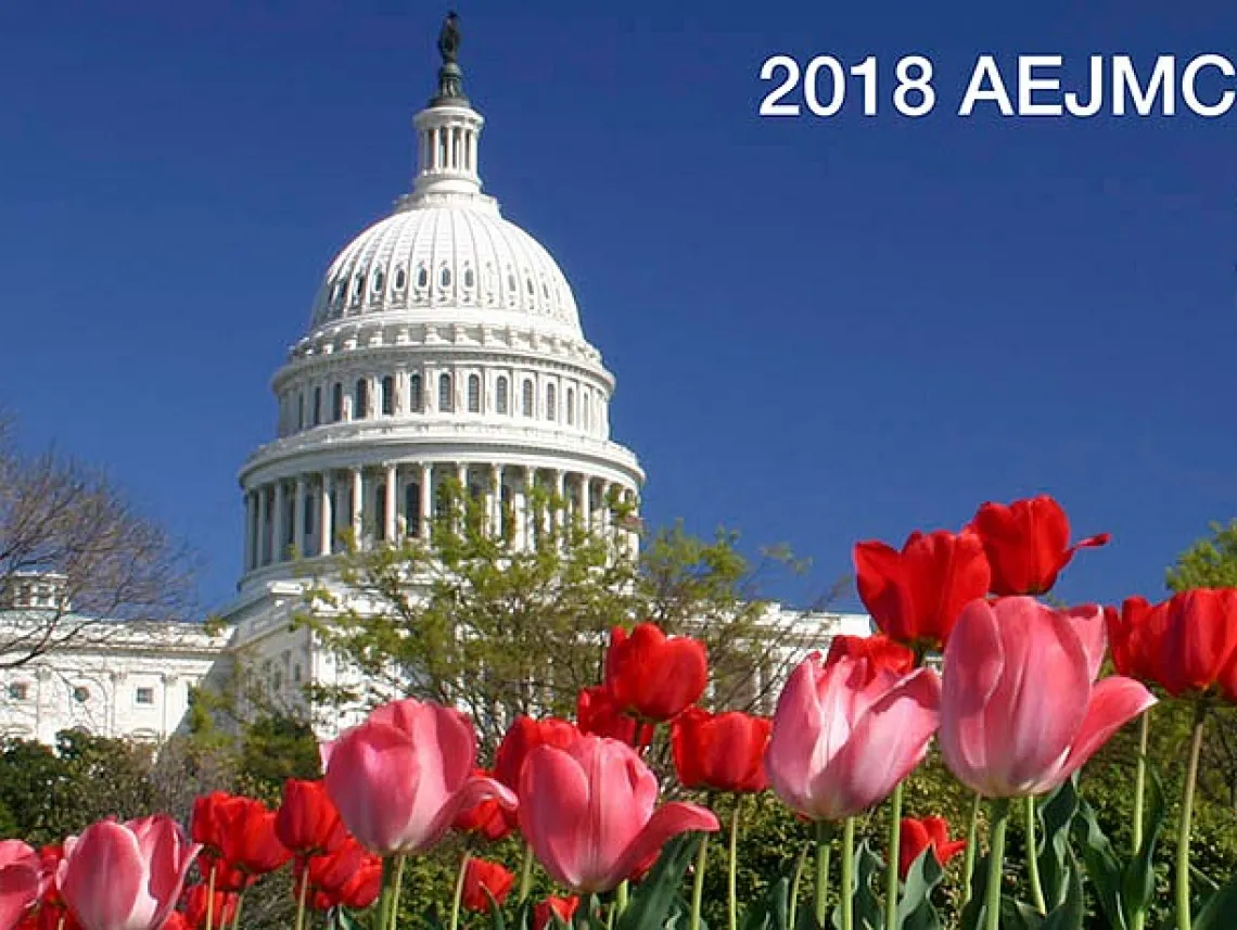 U.S. Capitol with flowers