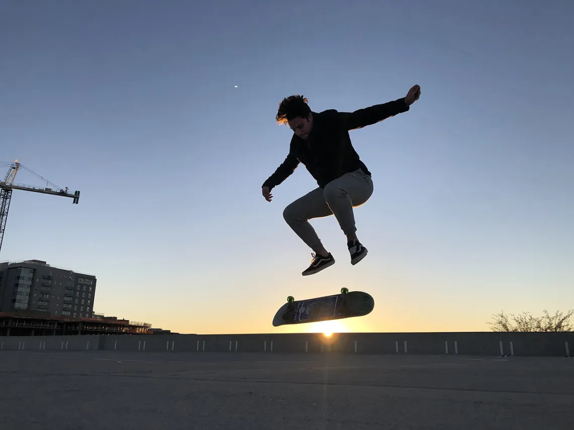 Skateboarder