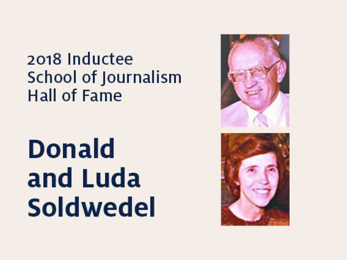 Donald and Luda Soldwedel: 2018 Hall of Fame inductees