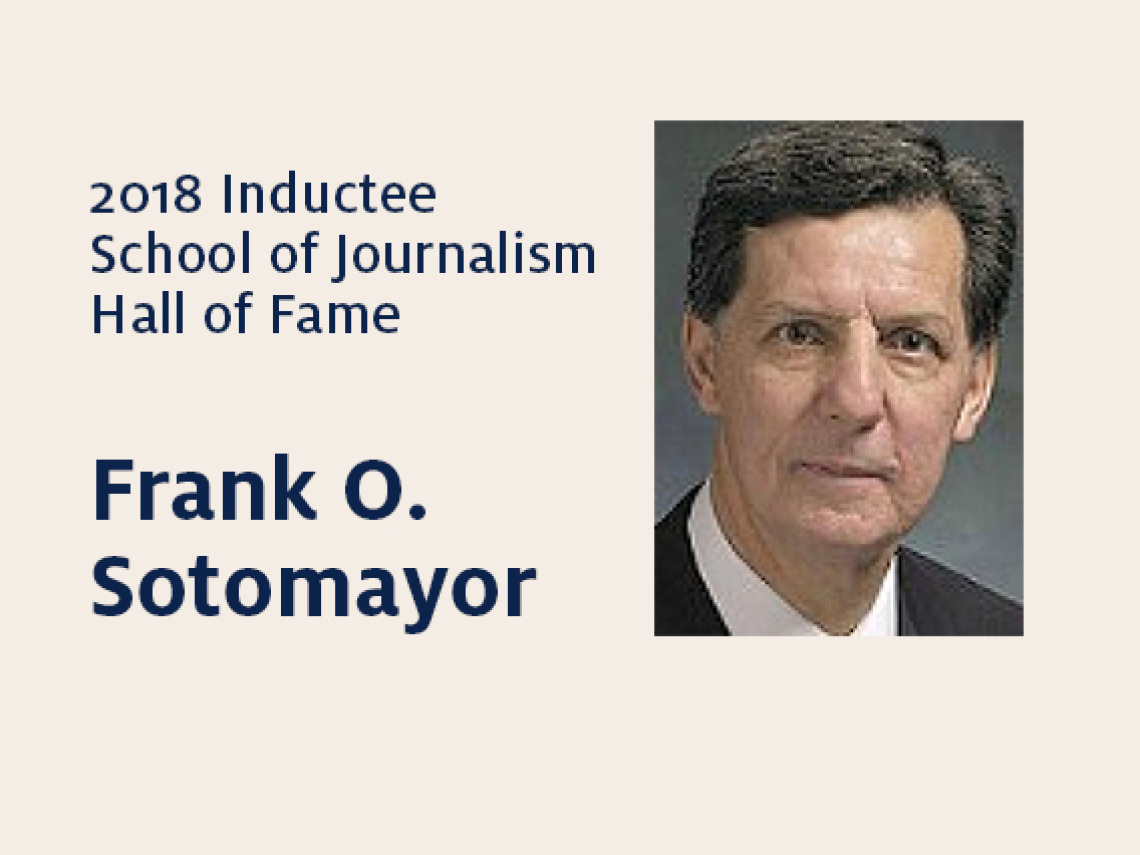 Frank O. Sotomayor: 2018 Hall of Fame inductee