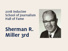 Sherman R. Miller 3rd: 2018 Hall of Fame inductee
